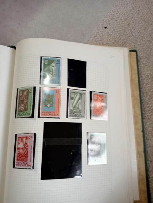 PART 2    INDONESIA-12 PAGES OF SETS ETC-MINT/USED-READ BELOW