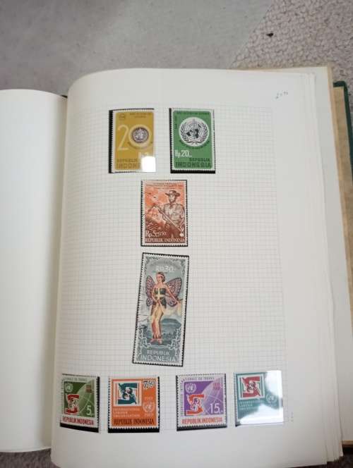PART 2    INDONESIA-12 PAGES OF SETS ETC-MINT/USED-READ BELOW