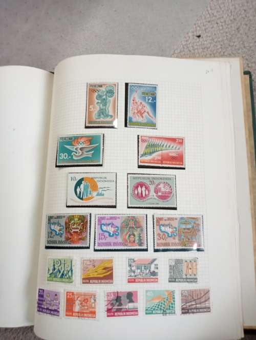 PART 2    INDONESIA-12 PAGES OF SETS ETC-MINT/USED-READ BELOW