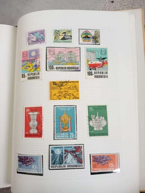 PART 2    INDONESIA-12 PAGES OF SETS ETC-MINT/USED-READ BELOW