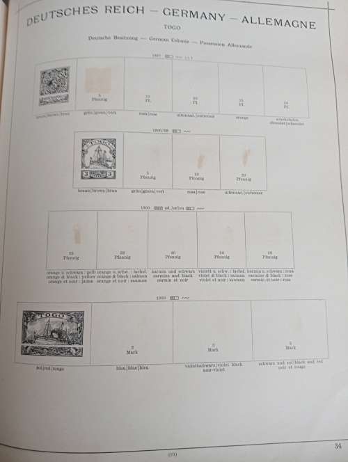 VERY EXPENSIVE GOLD GILTED ` SCHAUBEK ` PAGE EDGES 1000+ PAGES OF 1840`S-1939 EUROPE PART 1