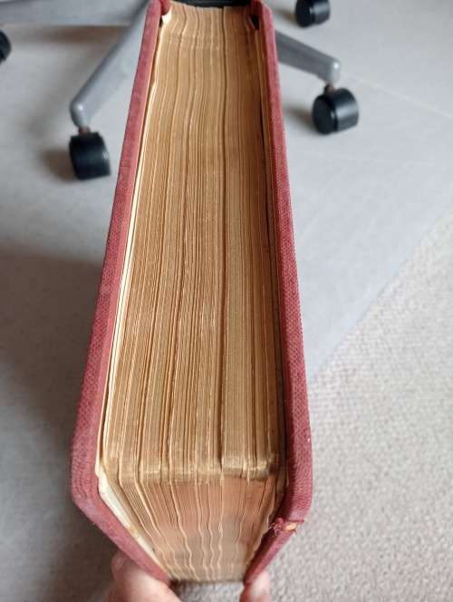 VERY EXPENSIVE GOLD GILTED ` SCHAUBEK ` PAGE EDGES 1000+ PAGES OF 1840`S-1939 EUROPE PART 111