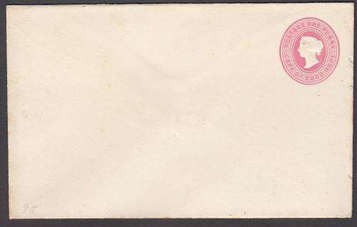 COGH EMBOSSED ENVELOPE STUCK DOWN AT THE FLAP-UNUSED
