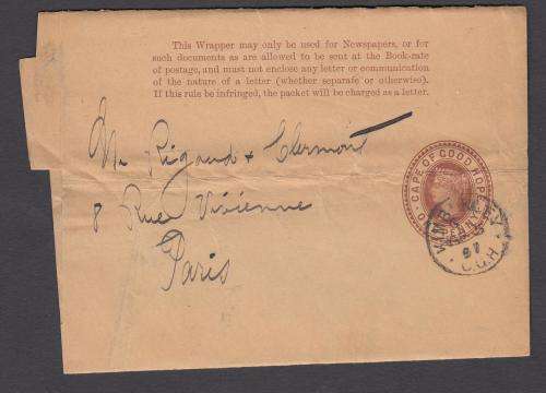 COGH- FINE USED WRAPPER TO PARIS