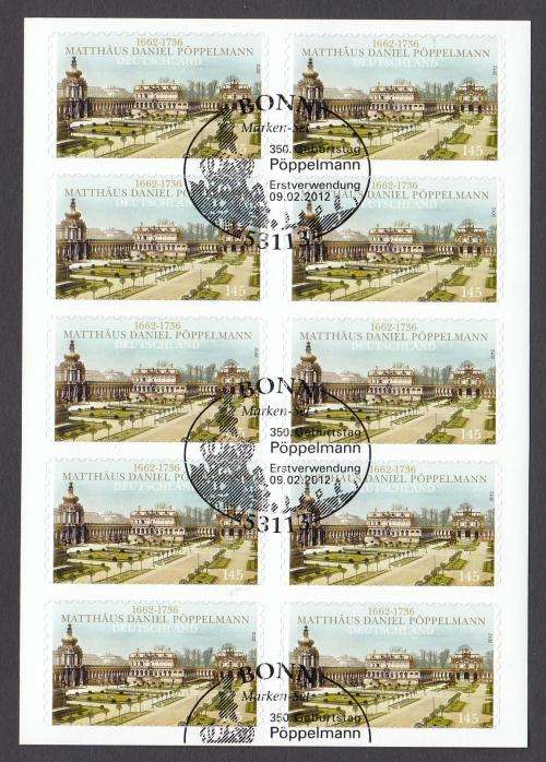 GERMANY 2012 SCARCE BOOKLET SUPERB AND INTACT  85 POUNDS