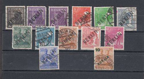 GERMANY-BERLIN-A LOVELY GENUINE LOT-FILL SOME GAPS