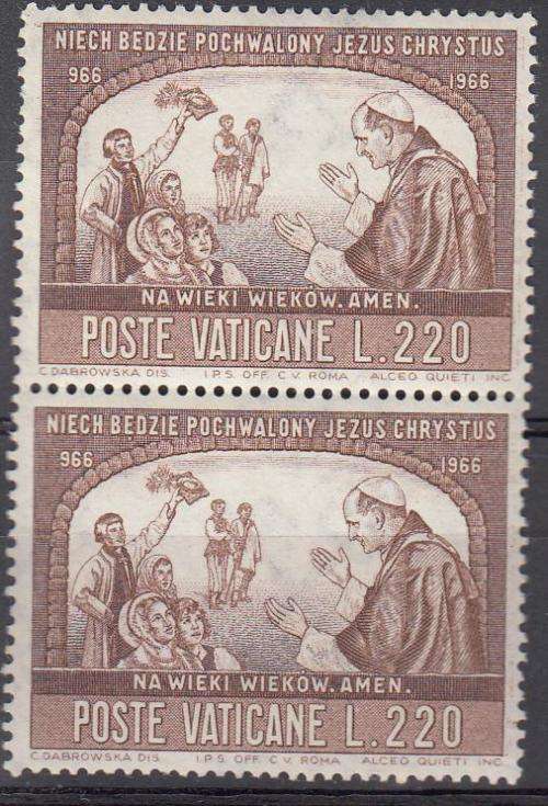 VATICAN-1966 UMM AIR PAIR 220L HALF LIGHT EVEN TONING