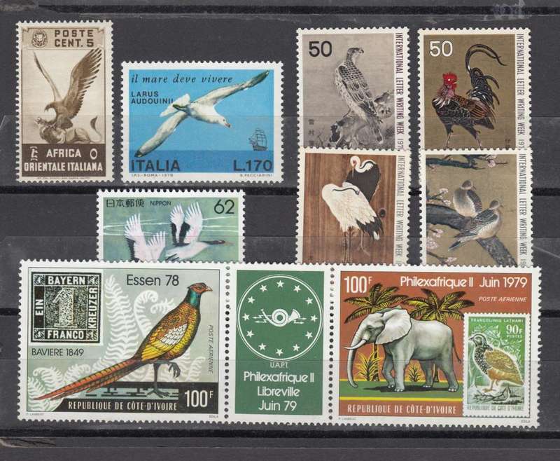 BIRDS SETS AND OTHER SCARCE ITEMS-SEE THEM ALL