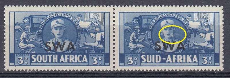 SWA-VERY SCARCE WAR 3d SHOWING ` CIGARETTE FLAW ` HARDLY EVER OFFERED SACC 145a