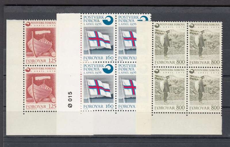 FAROE ISL. 1976 LOT  SUPERB POST OFFICE FRESH  30 PLUS POUNDS-SG22 HAS PART EVEN LIGHT TONING