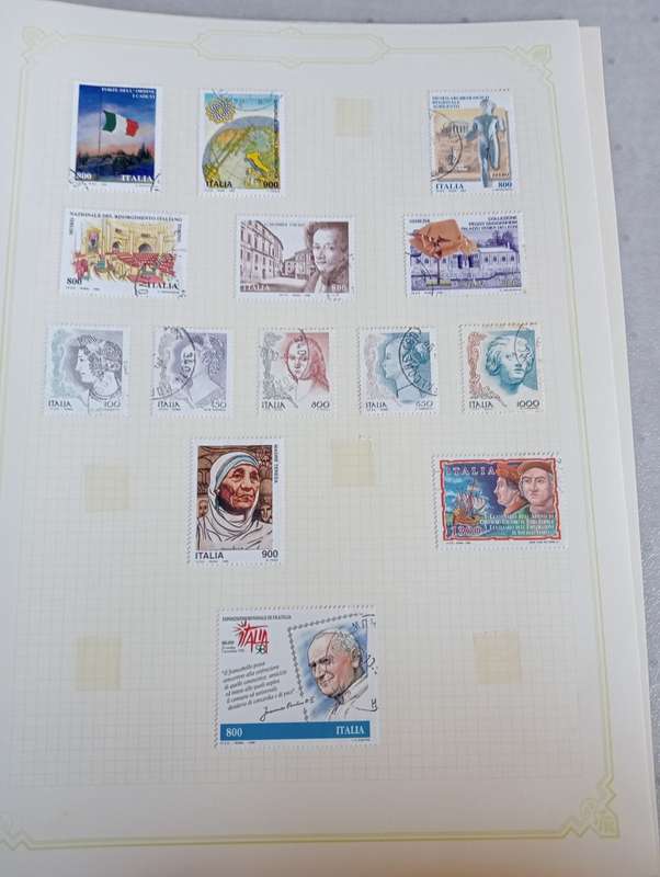 PART 2   ITALY-STUNNING COLLECTION ON 15 STANLEY GIBBONS PAGES-MOSTLY COMPLETE M/U $$$$