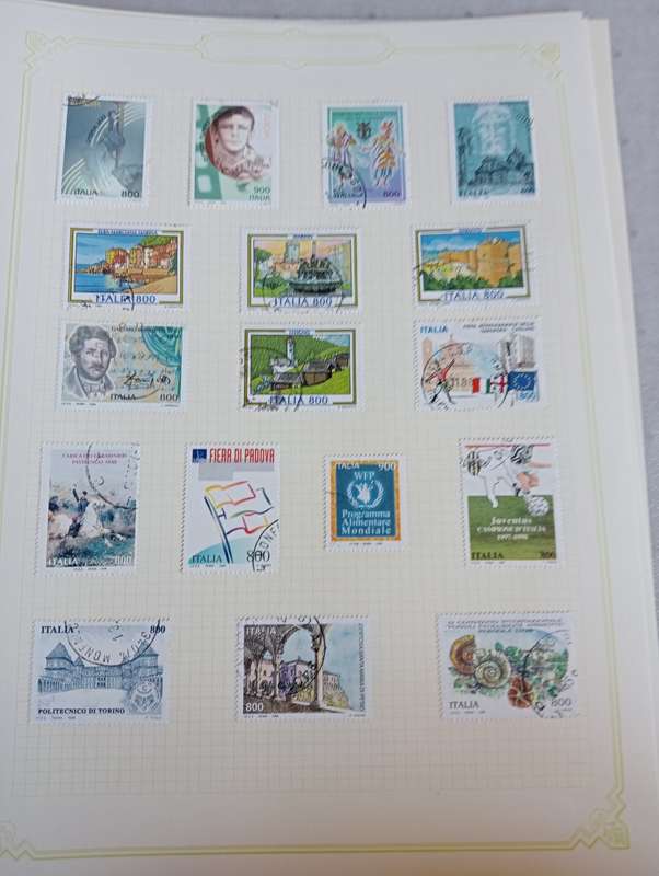 PART 2   ITALY-STUNNING COLLECTION ON 15 STANLEY GIBBONS PAGES-MOSTLY COMPLETE M/U $$$$