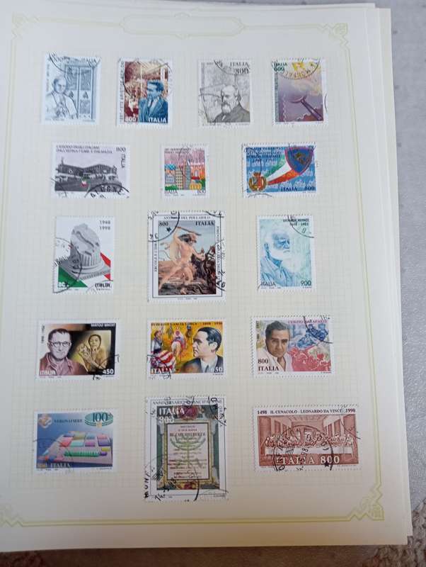 PART 2   ITALY-STUNNING COLLECTION ON 15 STANLEY GIBBONS PAGES-MOSTLY COMPLETE M/U $$$$