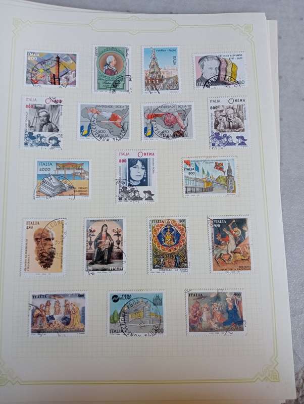 PART 2   ITALY-STUNNING COLLECTION ON 15 STANLEY GIBBONS PAGES-MOSTLY COMPLETE M/U $$$$