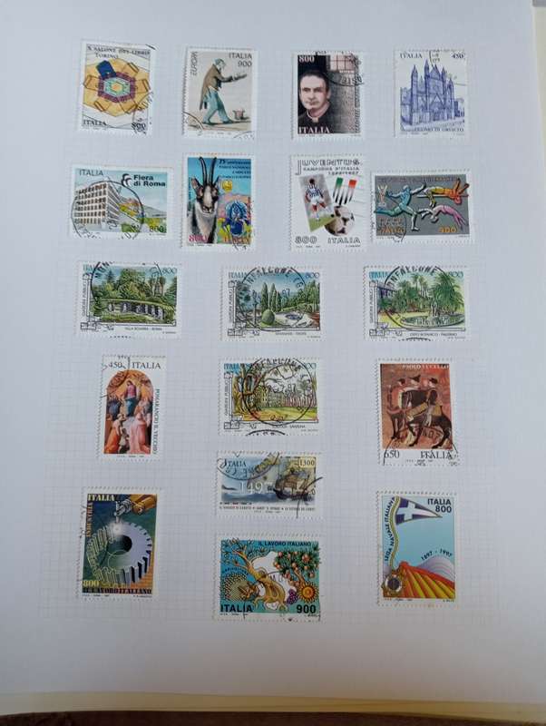 PART 2   ITALY-STUNNING COLLECTION ON 15 STANLEY GIBBONS PAGES-MOSTLY COMPLETE M/U $$$$