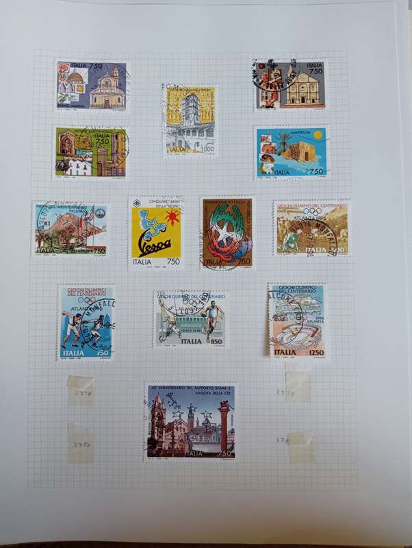 PART 2   ITALY-STUNNING COLLECTION ON 15 STANLEY GIBBONS PAGES-MOSTLY COMPLETE M/U $$$$