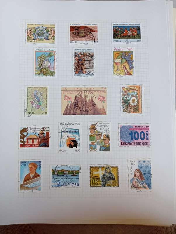 PART 2   ITALY-STUNNING COLLECTION ON 15 STANLEY GIBBONS PAGES-MOSTLY COMPLETE M/U $$$$