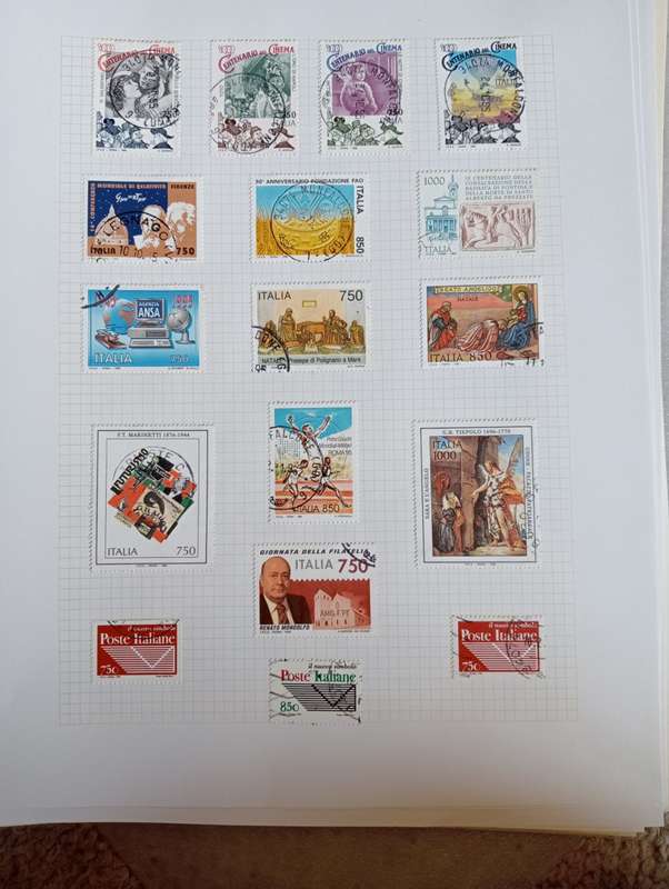 PART 2   ITALY-STUNNING COLLECTION ON 15 STANLEY GIBBONS PAGES-MOSTLY COMPLETE M/U $$$$
