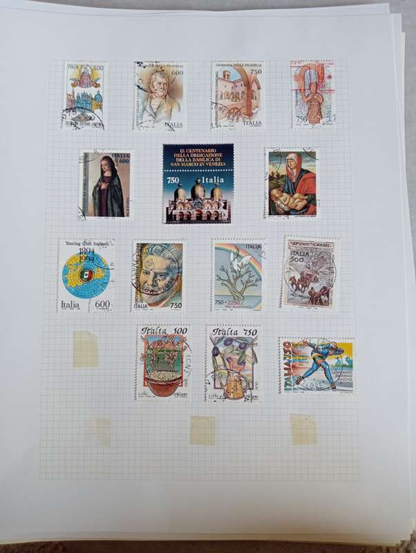 PART 2   ITALY-STUNNING COLLECTION ON 15 STANLEY GIBBONS PAGES-MOSTLY COMPLETE M/U $$$$