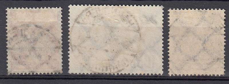 GERMAN REICH-  198 POUNDS    SCARCE 1923  SET SG257-258 SUPERB USED
