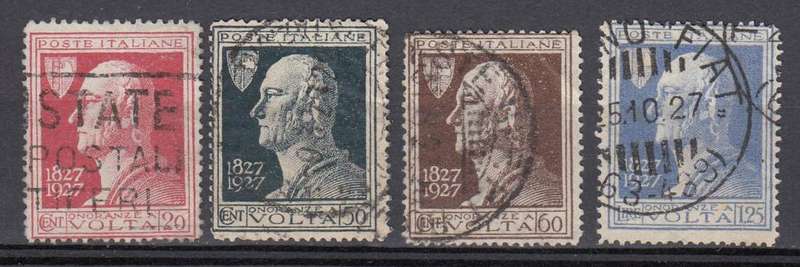 ITALY-1927 SET FINE USED  R410.00
