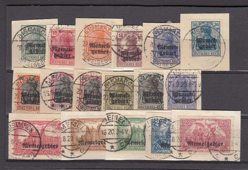 Superb scarce MEMEL  on auction     435   POUNDS  SEE BELOW