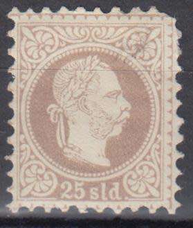 LOMBARDY-1867 SG6 VFM-LIGHT H.R. SHORTISH CORNER   52 POUNDS