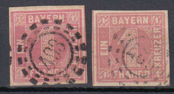 BAVERIA-1849 THE 2 LISTED SHADES SUPERB USED-WITH THREADS -THE ROSE HAS A LIGHT THIN  R4920.00