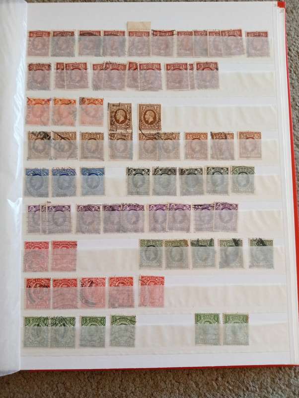 GB  STOCK BOOK WITH PART PAGES OF IMPORTANT EARLIES-MANY VFU AND MINT-BARGAIN AT ASKING PRICE