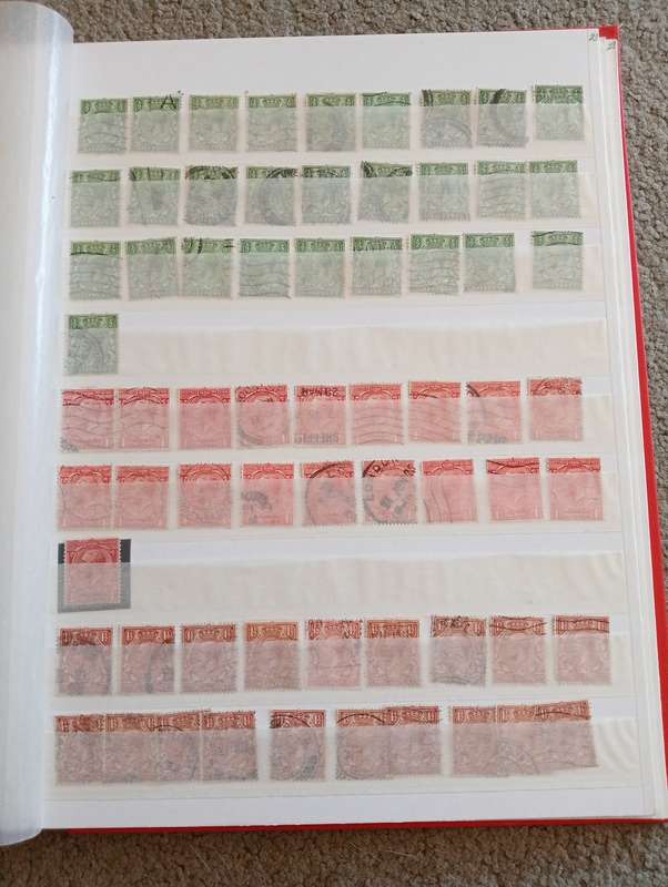 GB  STOCK BOOK WITH PART PAGES OF IMPORTANT EARLIES-MANY VFU AND MINT-BARGAIN AT ASKING PRICE