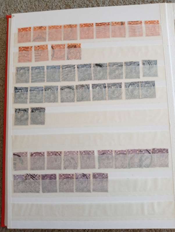 GB  STOCK BOOK WITH PART PAGES OF IMPORTANT EARLIES-MANY VFU AND MINT-BARGAIN AT ASKING PRICE