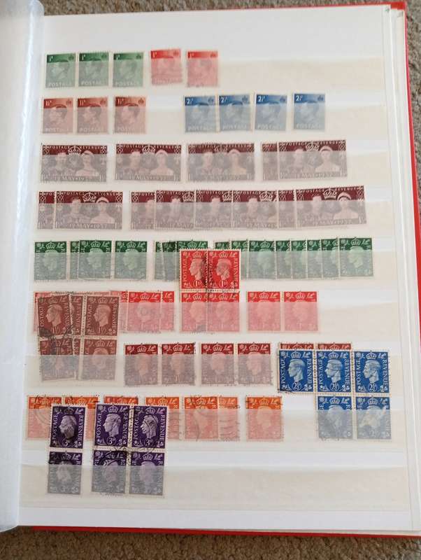 GB  STOCK BOOK WITH PART PAGES OF IMPORTANT EARLIES-MANY VFU AND MINT-BARGAIN AT ASKING PRICE