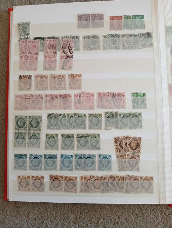 GB  STOCK BOOK WITH PART PAGES OF IMPORTANT EARLIES-MANY VFU AND MINT-BARGAIN AT ASKING PRICE