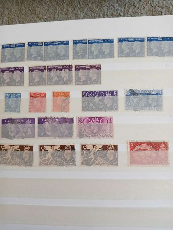 GB  STOCK BOOK WITH PART PAGES OF IMPORTANT EARLIES-MANY VFU AND MINT-BARGAIN AT ASKING PRICE
