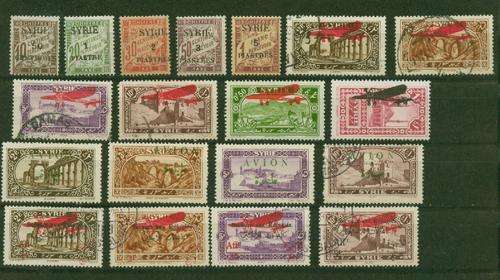 SYRIA AIR MAILS,POSTAGE DUES UNMOUNTED AND SCARCE REST MINT AND USED