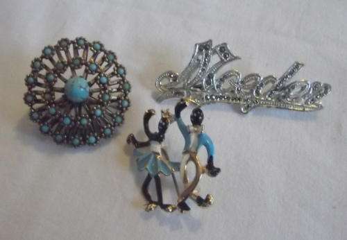 THREE GORGEOUS BROOCHES
