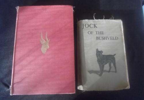 TWO OLD COPIES OF JOCK OF THE BUSHVELD