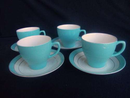 RETRO EDERSUND NORWAY TEA CUPS