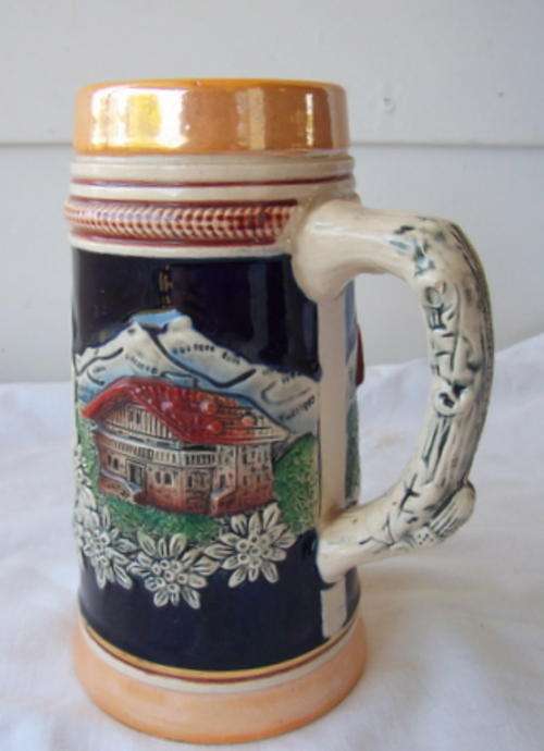 A STUNNING WEST GERMAN BEER TANKARD - STEIN - WINDHOEK S.W.A.SOUVINIER