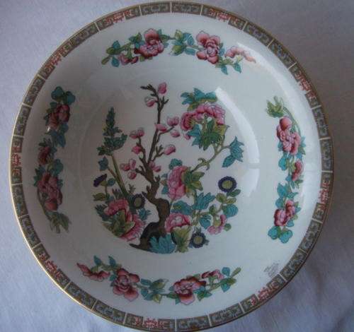A BEAUTIFUL LARGE MING ROSE BOWL - MADDOCK - ULTRA VITRIFIED - MADE IN ENGLAND