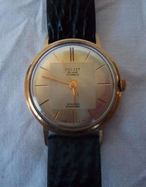 COLLECTORS!!! POLJOT WATCH - FIRST MOSCOW WATCH FACTORY- AUTOMATIC - 25 JEWELS - MADE IN THE U.S.S.R