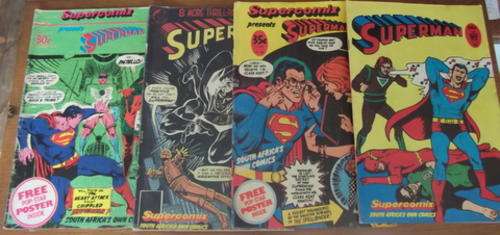 1984 SUPERCOMIX SOUTH AFRICAS OWN COMICS PRESENTS SUPERMAN