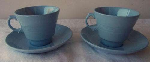 RARE TO FIND! WOODS WARE IRIS - TWIN DUOS