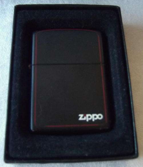 AUTHENTIC ZIPPO LIGHTER - WW1 MATT BLACK