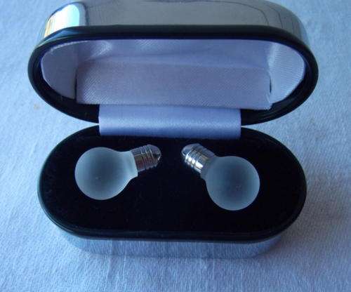WOW!!! CUFFLINKS IN THE FORM OF LIGHT BULBS - SKANDIA
