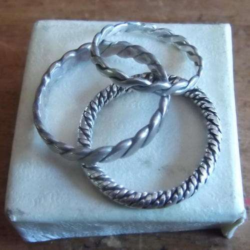 THREE LITTLE SILVER RINGS