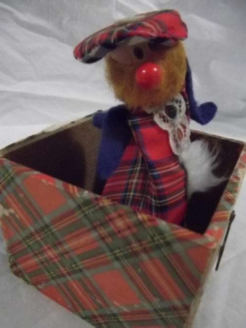 WORKING JOCK IN A BOX  - FABULOUS VINTAGE TOY