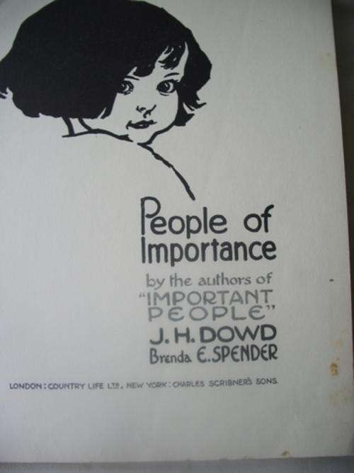 PEOPLE OF IMPORTANCE - JH DOWD  - MOST GORGEOUS PENCIL DRAWINGS TO INSPIRE AND ENJOY - FROM THE 1930