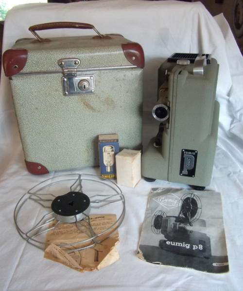EUMIG MOVIE PROJECTOR IN A LITTLE CASE