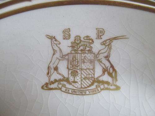SET OF 16 PLATES FROM   THE STATE PRESIDENTS HOUSE PRE-1994